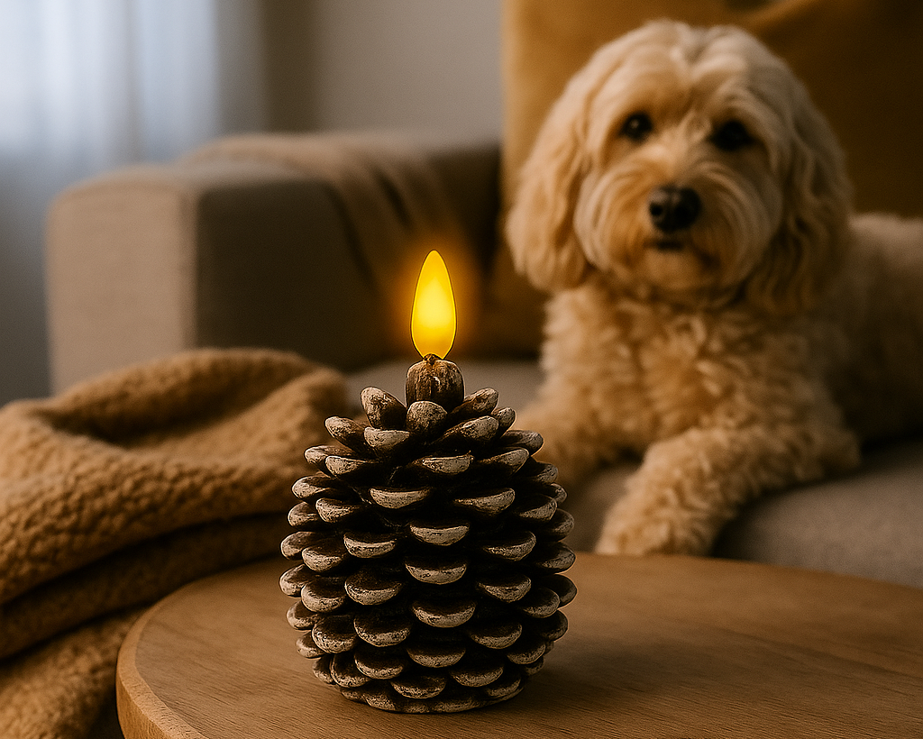 Dennenappel Ledkaars