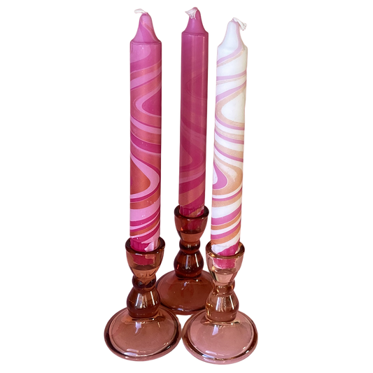 White Swirl Marble - 1 stuks