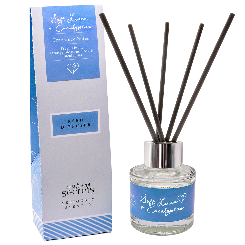 Soft Linen Eucalyptus Reed Diffuser