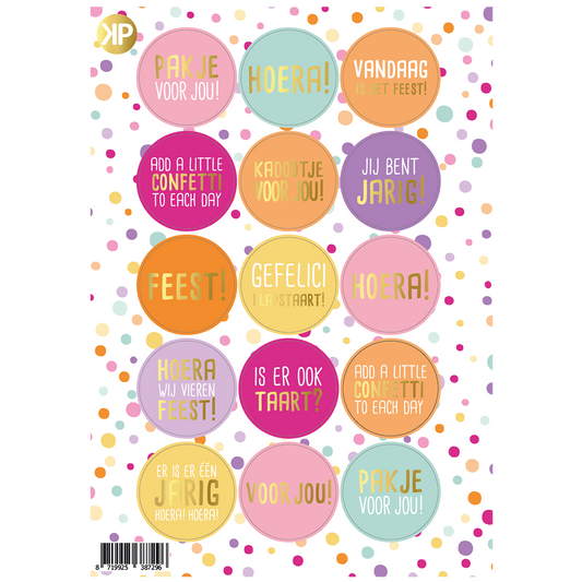 Stickervel Confetti