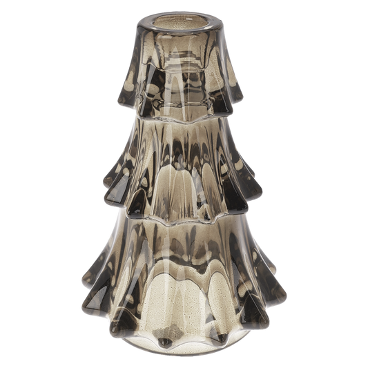 Glazen Kandelaar Dennenboom Groen