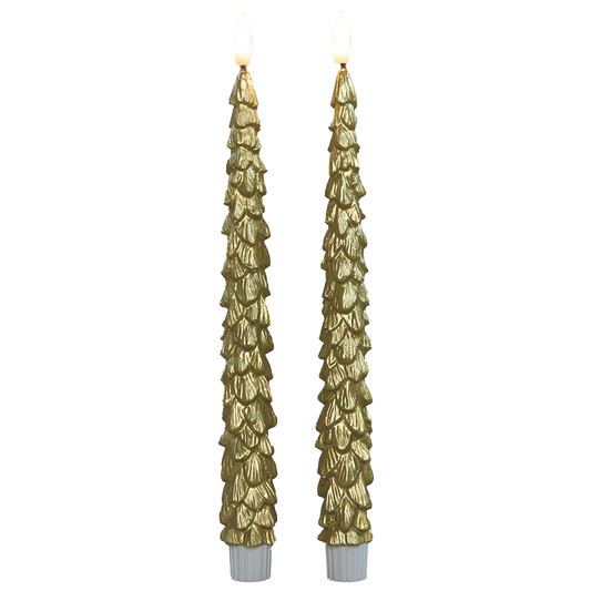 Kerstboom Goud Led Kaars