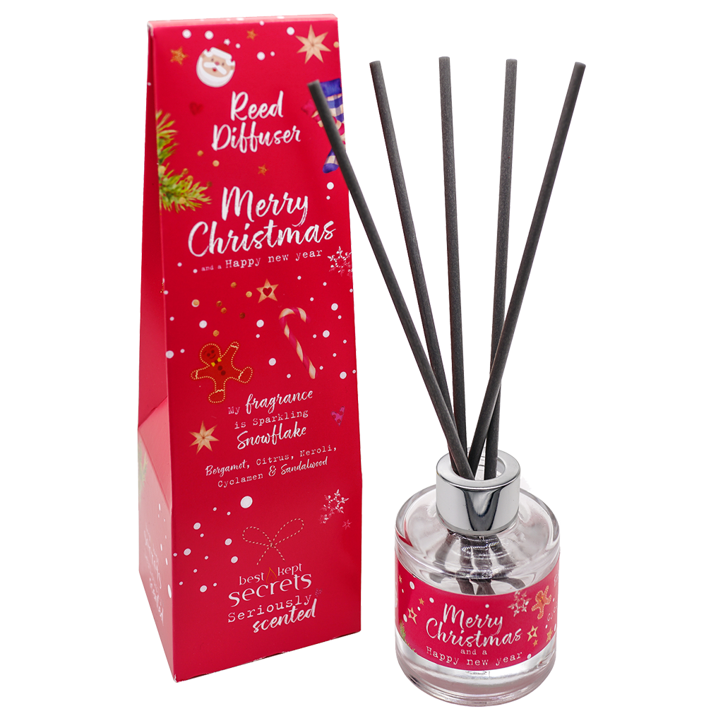 Merry Christmas Reed Diffuser