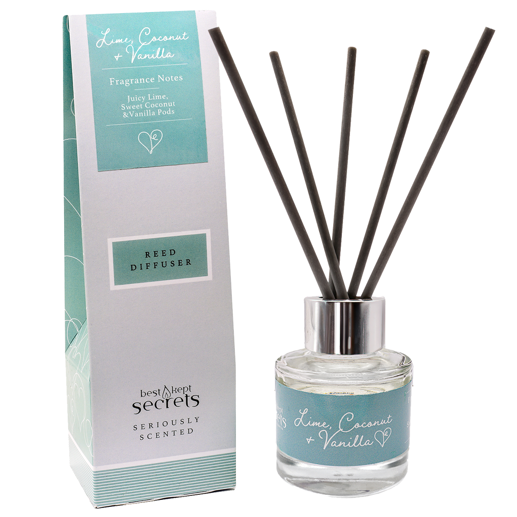 Lime Coconut & Vanilla Reed Diffuser