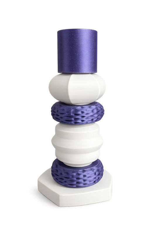 Sparkly Purple Modulaire Kandelaar