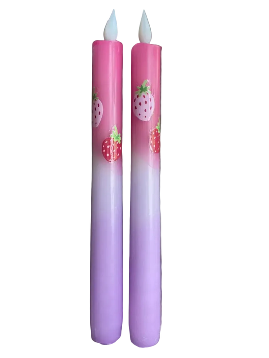 Strawberry Led Kaars
