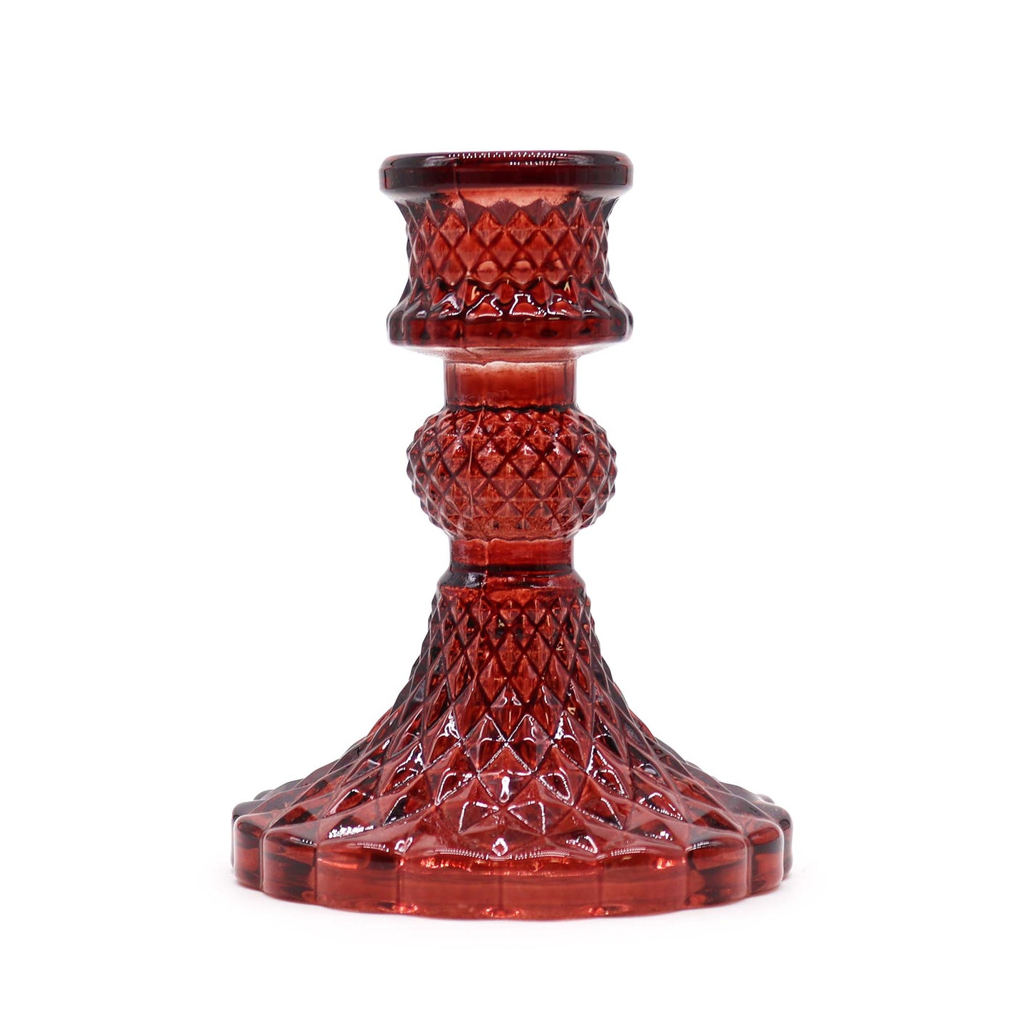 Kandelaar Vintage Rood