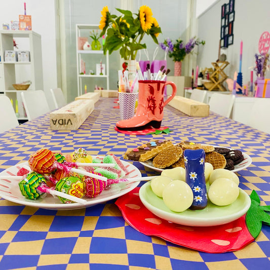 Kinderfeestje Kaarsen Dippen – Studio Guus